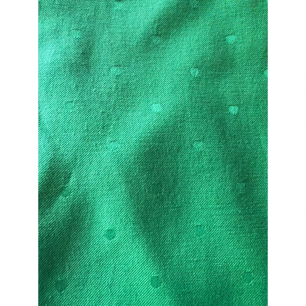Kate Spade Table Runner Green Larabee Dot Polka Dot 15x72 Cotton Blend NEW‎
